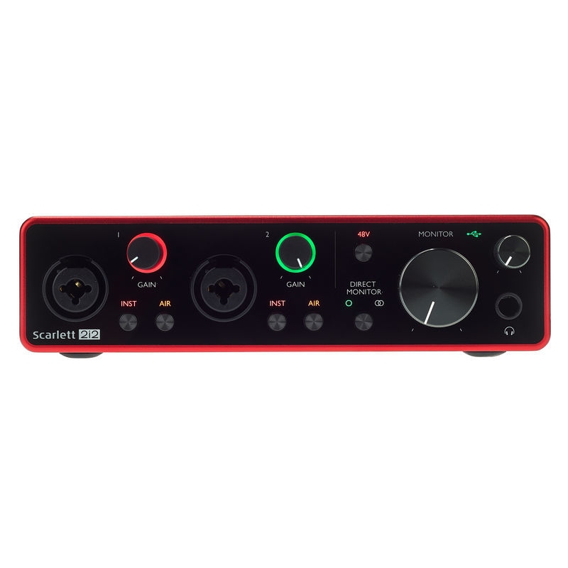 DTM・DAW FOCUSRITE Scarlett 2i2 Studio G2 FOCUSRITE SCARLETT 2i2 STUDIO 4TH GEN AUDIO INTERFACE Bundle