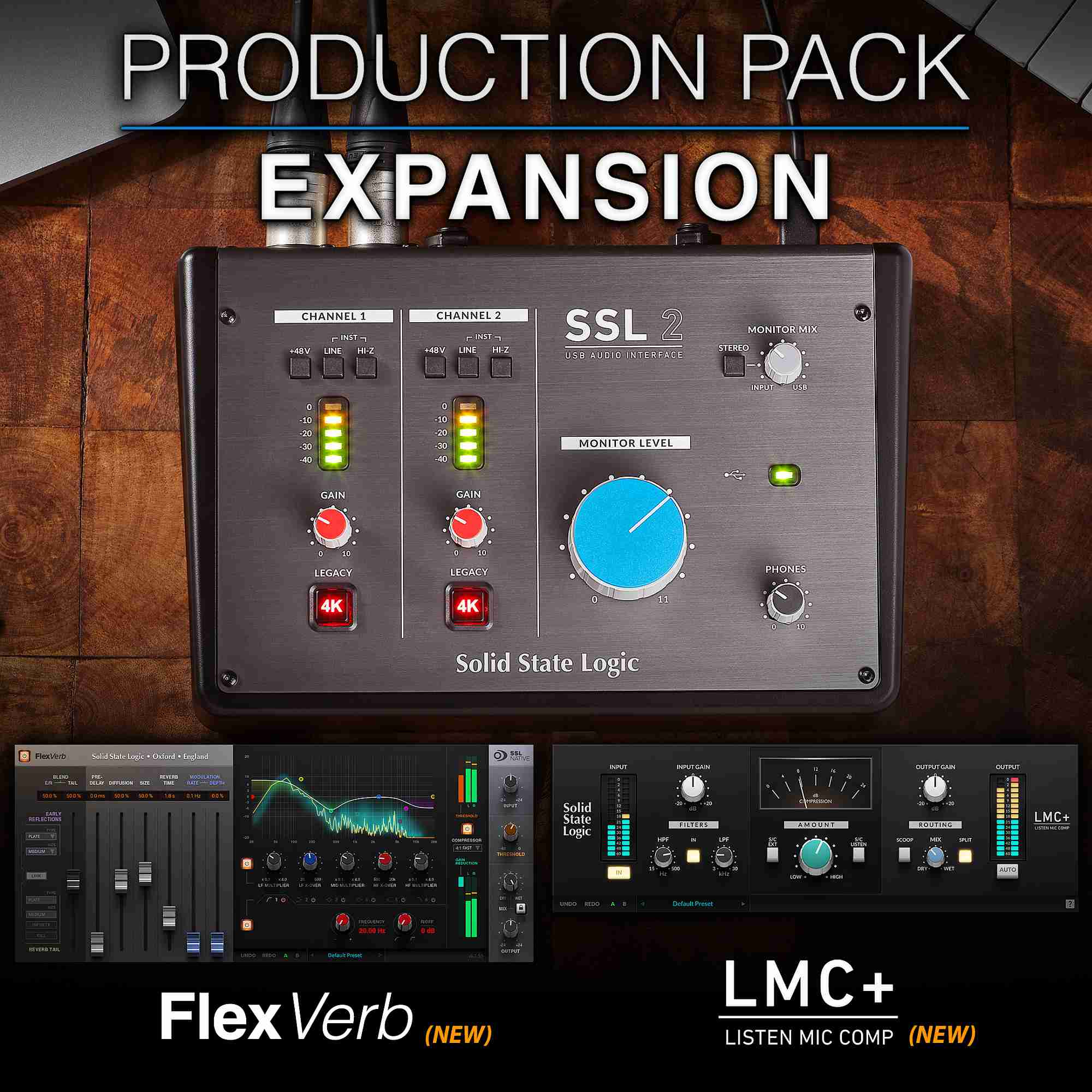 DTM・DAW SSL2+ SSL2+ MKII | USB I/O AUDIO INTERFACE | Tom Lee Music