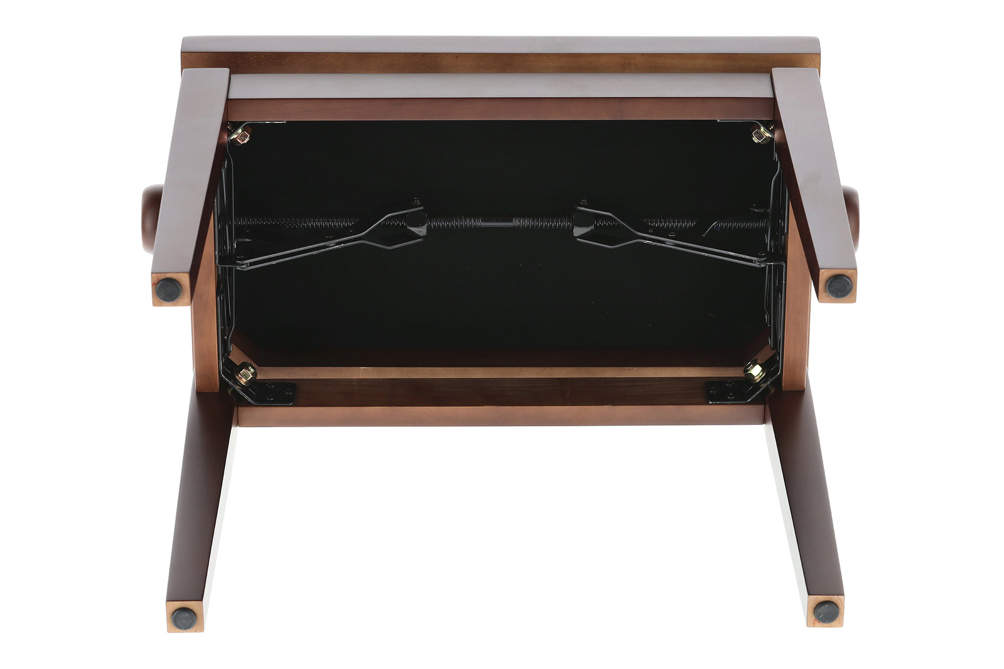 GEWA Banc De Piano Deluxe Réglable En Hauteur – Bois Massif Cerisier Mat, Confort & Élégance Allemande