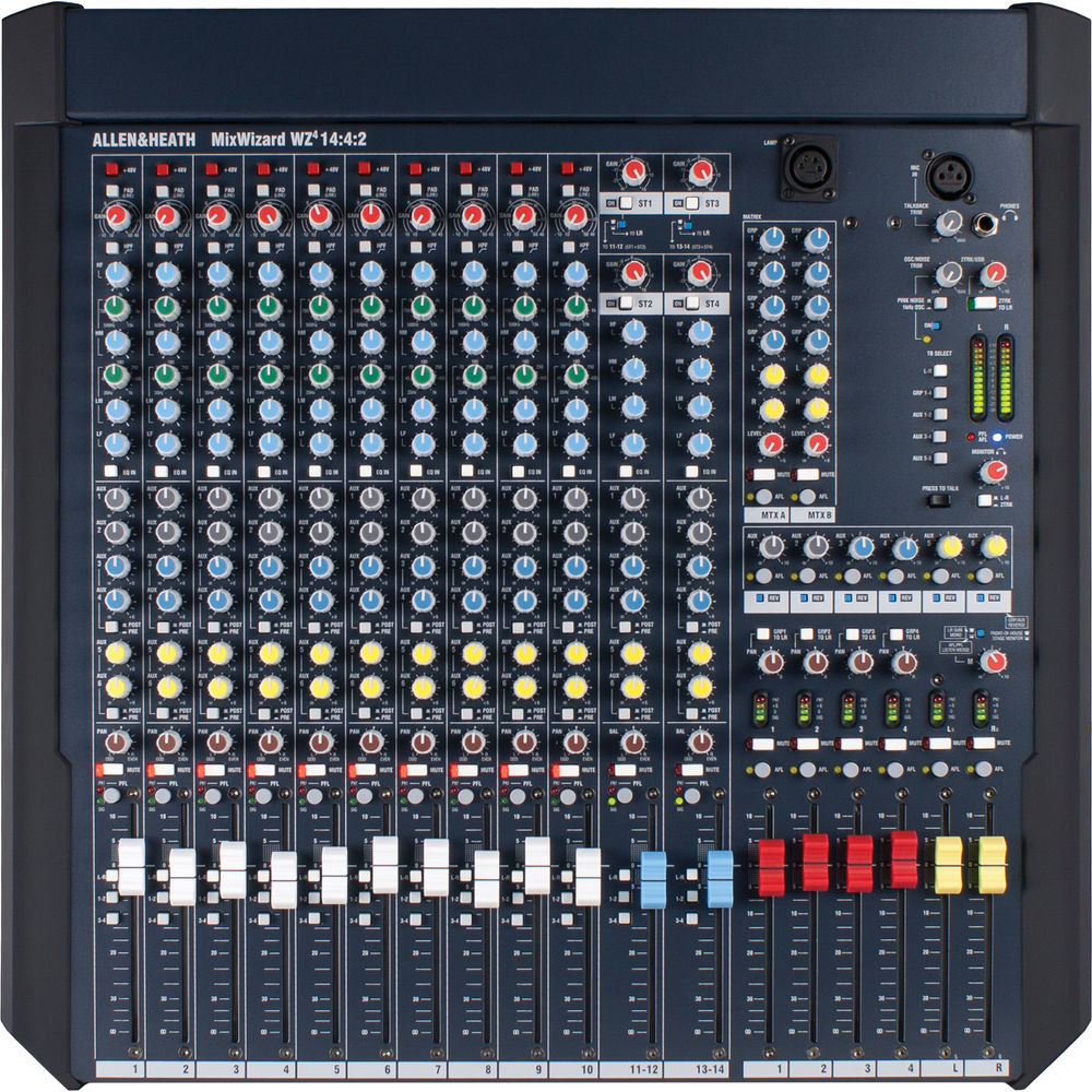Allen&Heath MixWizard WZ4 14:4:2 – Artist Systems