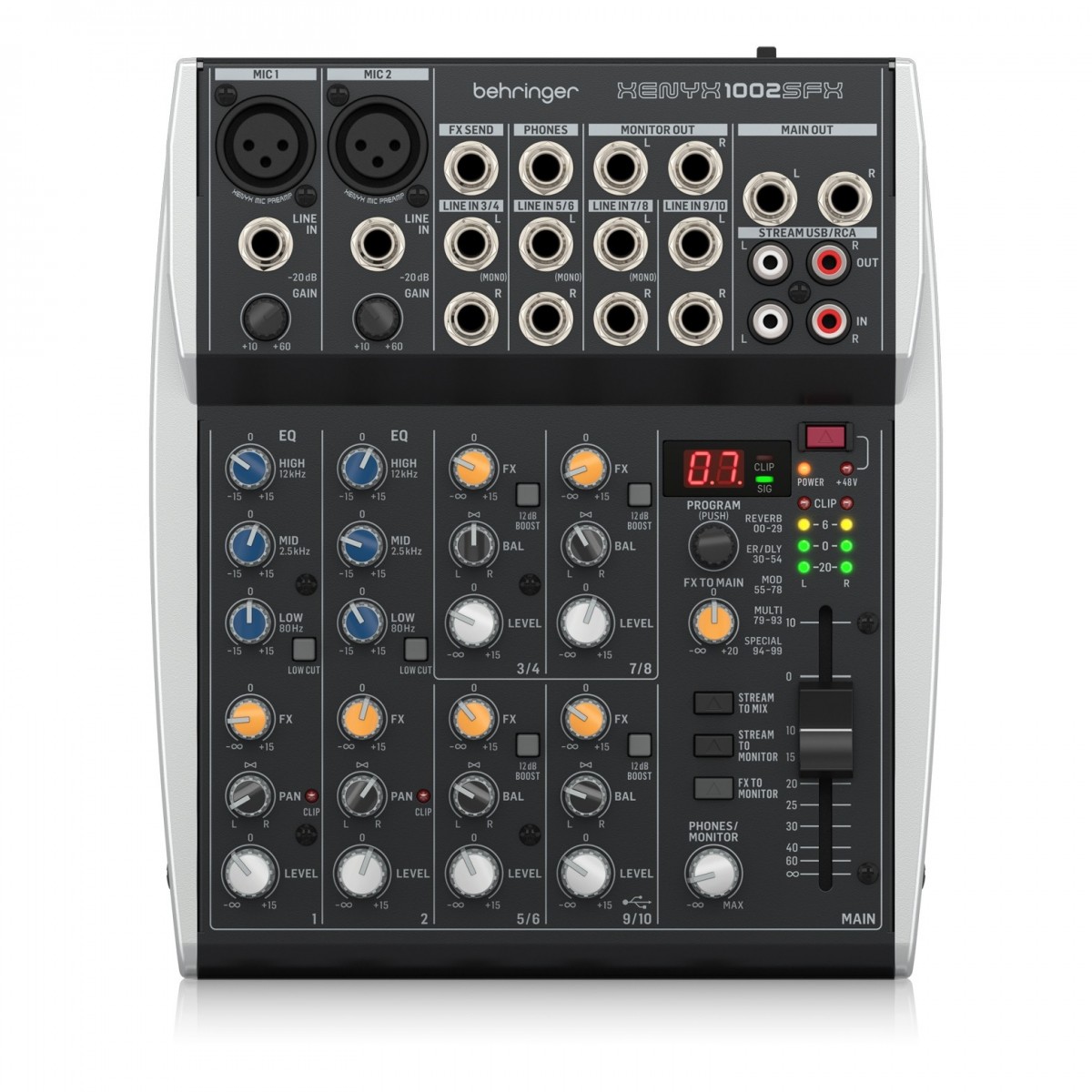 Behringer ミキサー XENYX 1002B Behringer XENYX 1002SFX – Artist Systems